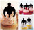 TA0210 Strong Muscle Bodybuilding Cupcake Toppers Acrylique De Mariage Joyeux anniversaire pour Gâteau Partie Décoration 10 Pièces