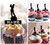 TA0217 Golf Hole in One Cupcake Toppers Acrylique De Mariage Joyeux anniversaire pour Gâteau Partie Décoration 10 Pièces