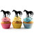 TA0261 Horse Cupcake Toppers Acrylique De Mariage Joyeux anniversaire pour Gâteau Partie Décoration 10 Pièces