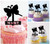 TA0279 Papillon Cupcake Toppers Acrylique De Mariage Joyeux anniversaire pour Gâteau Partie Décoration 10 Pièces