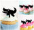 TA0295 Alligator Cupcake Toppers Acrylique De Mariage Joyeux anniversaire pour Gâteau Partie Décoration 10 Pièces