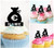 TA0341 Euro Money Pouch Cupcake Toppers Acrylique De Mariage Joyeux anniversaire pour Gâteau Partie Décoration 10 Pièces