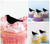 TA0349 Little Bird Cupcake Toppers Acrylique De Mariage Joyeux anniversaire pour Gâteau Partie Décoration 10 Pièces