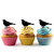 TA0349 Little Bird Cupcake Toppers Acrylique De Mariage Joyeux anniversaire pour Gâteau Partie Décoration 10 Pièces