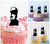 TA0389 Moai Moeye Pascua Island Cupcake Toppers Acrylique De Mariage Joyeux anniversaire pour Gâteau Partie Décoration 10 Pièces