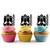TA0424 Spaceship Launch pad Cupcake Toppers Acrylique De Mariage Joyeux anniversaire pour Gâteau Partie Décoration 10 Pièces