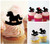 TA0450 Baby Toy Rocking Horse Cupcake Toppers Acrylique De Mariage Joyeux anniversaire pour Gâteau Partie Décoration 10 Pièces