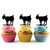 TA0473 Goat Cupcake Toppers Acrylique De Mariage Joyeux anniversaire pour Gâteau Partie Décoration 10 Pièces