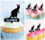 TA0478 kangourou Australie Cupcake Toppers Acrylique De Mariage Joyeux anniversaire pour Gâteau Partie Décoration 10 Pièces