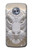 S0574 Tiger Carving Etui Coque Housse pour Motorola Moto X4