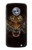 S0575 Tiger Face Etui Coque Housse pour Motorola Moto X4