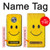 S1146 Sourire Soleil Jaune Etui Coque Housse pour Motorola Moto X4
