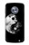 S1372 Moon Yin-Yang Etui Coque Housse pour Motorola Moto X4