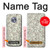 S2077 Billets Dollar argent Etui Coque Housse pour Motorola Moto X4