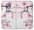 S2359 Plum Blossom Etui Coque Housse pour Motorola Moto X4