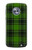 S2373 Tartan Green Pattern Etui Coque Housse pour Motorola Moto X4