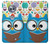 S2521 Cute Nerd Owl Cartoon Etui Coque Housse pour Motorola Moto X4