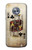 S2528 Poker King Card Etui Coque Housse pour Motorola Moto X4