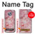 S2843 Texture en marbre rose Etui Coque Housse pour Motorola Moto X4