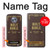 S2889 Holy Bible King James Version Couverture Etui Coque Housse pour Motorola Moto X4