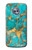 S2906 Aqua Turquoise Stone Etui Coque Housse pour Motorola Moto X4