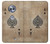 S2928 Vintage Spades Ace Card Etui Coque Housse pour Motorola Moto X4