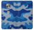 S2958 Army Blue Camo Camouflage Etui Coque Housse pour Motorola Moto X4