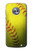 S3031 Yellow Softball Ball Etui Coque Housse pour Motorola Moto X4