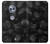S3153 Black Roses Etui Coque Housse pour Motorola Moto X4