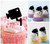 TA0539 CCTV Camera Cupcake Toppers Acrylique De Mariage Joyeux anniversaire pour Gâteau Partie Décoration 10 Pièces