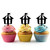 TA0545 Circus Tent Cupcake Toppers Acrylique De Mariage Joyeux anniversaire pour Gâteau Partie Décoration 10 Pièces