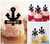 TA0622 ancre de marine Cupcake Toppers Acrylique De Mariage Joyeux anniversaire pour Gâteau Partie Décoration 10 Pièces