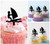 TA0659 Windsurfing Extreme Sport Cupcake Toppers Acrylique De Mariage Joyeux anniversaire pour Gâteau Partie Décoration 10 Pièces