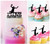 TC0003 Je aime Basketball Cake Cupcake Toppers Acrylique De Mariage Joyeux pour Gâteau Partie Décoration 11 Pièces