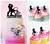 TC0036 notre bonheur Cake Cupcake Toppers Acrylique De Mariage Joyeux pour Gâteau Partie Décoration 11 Pièces