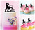 TC0036 Our Happiness Cake Cupcake Toppers Acrylique De Mariage Joyeux pour Gâteau Partie Décoration 11 Pièces