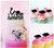 TC0073 Je aime Pêche Cake Cupcake Toppers Acrylique De Mariage Joyeux pour Gâteau Partie Décoration 11 Pièces