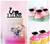 TC0073 I Love Fishing Cake Cupcake Toppers Acrylique De Mariage Joyeux pour Gâteau Partie Décoration 11 Pièces