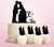 TC0075 You and Me Marry Bride and Groom Cake Cupcake Toppers Acrylique De Mariage Joyeux pour Gâteau Partie Décoration 11 Pièces