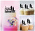TC0082 Ensemble pour toujours romantique Proposer Cake Cupcake Toppers Acrylique De Mariage Joyeux pour Gâteau Partie Décoration 11 Pièces