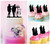 TC0085 Say Yes Love Couple Cake Cupcake Toppers Acrylique De Mariage Joyeux pour Gâteau Partie Décoration 11 Pièces