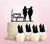 TC0091 Forever Together Romantic Moment Cake Cupcake Toppers Acrylique De Mariage Joyeux pour Gâteau Partie Décoration 11 Pièces