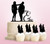 TC0096 You and Me Romantic Love Cake Cupcake Toppers Acrylique De Mariage Joyeux pour Gâteau Partie Décoration 11 Pièces