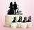 TC0098 Our Happiness Marry Cake Cupcake Toppers Acrylique De Mariage Joyeux pour Gâteau Partie Décoration 11 Pièces