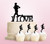 TC0104 I Love Running Cake Cupcake Toppers Acrylique De Mariage Joyeux pour Gâteau Partie Décoration 11 Pièces