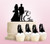 TC0106 You and Me Marry Bride and Groom Cake Cupcake Toppers Acrylique De Mariage Joyeux pour Gâteau Partie Décoration 11 Pièces