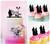 TC0107 Marry Me Sweetheart Cake Cupcake Toppers Acrylique De Mariage Joyeux pour Gâteau Partie Décoration 11 Pièces