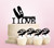 TC0113 I Love Dinosaurs Cake Cupcake Toppers Acrylique De Mariage Joyeux pour Gâteau Partie Décoration 11 Pièces