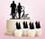 TC0127 Our Happiness Cake Cupcake Toppers Acrylique De Mariage Joyeux pour Gâteau Partie Décoration 11 Pièces