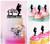 TC0129 Joyeux anniversaire de base-ball Cake Cupcake Toppers Acrylique De Mariage Joyeux pour Gâteau Partie Décoration 11 Pièces